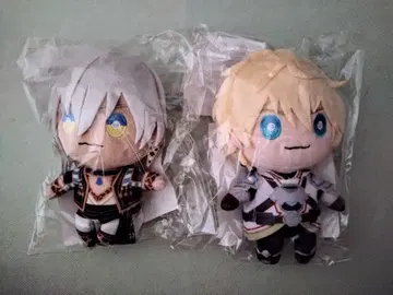 고미즈 레인보우 봉제 인형 2체 세트