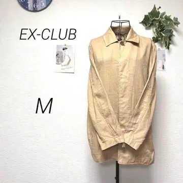 10311-1 EX-CLUB 레나운 자켓 M 면 린넨 아우터 겉옷