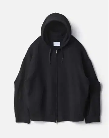 ssstein COTTON DOUBLE KNIT ZIP HOODIE