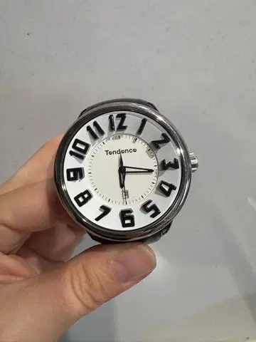 Tendence 손목시계 화이트/블랙