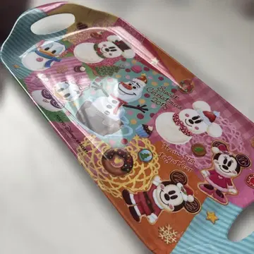 미키 미니 도날드 데이지 올라프 크리스마스 트레이 2015