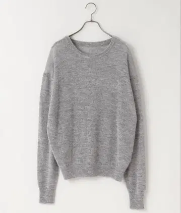 로리즈팜 시어 모헤어 라이크 풀오버 LS