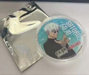 라운드원 주술회전 아크릴 코스터 고죠 사토루