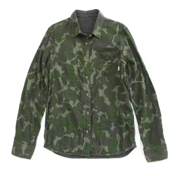 [VANS] 반스 리버서블 카모 패턴 코튼 셔츠 0225
