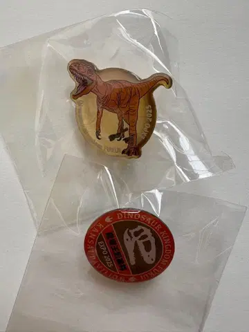 Expo2025 후쿠이현 공룡 핀 배지