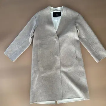 INED 롱 코트 사이즈 9 베이지