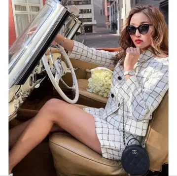 셰리에 sheller 클래식 트위드 셋업