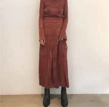 mamekurogouchi 2017AW 플리츠 스커트