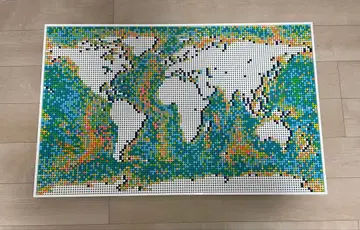 레고 아트 31203 월드맵 세계 지도