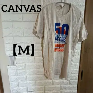 레어 CANVAS [ M ] 50주년 WHARF TO WHARF 셔츠