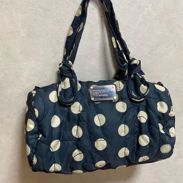 MARC BY MARC JACOBS 토트백 네이비/화이트 도트
