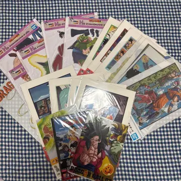 드래곤볼 클리어 포스터 등 묶음 판매