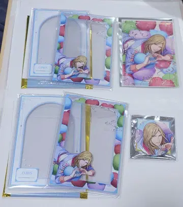 카뮤 캔뱃지 클리어 카드 카드 케이스 우타프리 카르나이 AGF