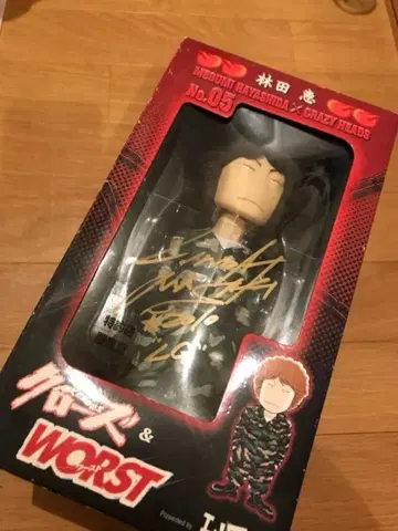 크로우즈&워스트 키무라 메구미 린다맨 CRAZYHEADS 사인 포함