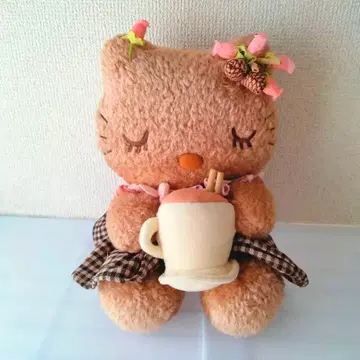 일광화상 키티 헬로키티 봉제 인형 키티 카페 시나몬