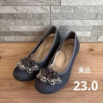 퍼스트 컨택트 비쥬 펌프스 그레이 23.0