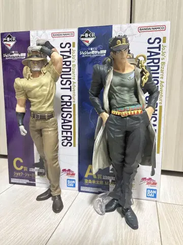 죠죠의 기묘한 모험 피규어 쿠죠 죠타로 & 조셉 죠스타