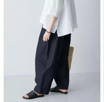 카구레 택 포함 새상품 데님 볼륨 팬츠 어반 리서치 도어즈