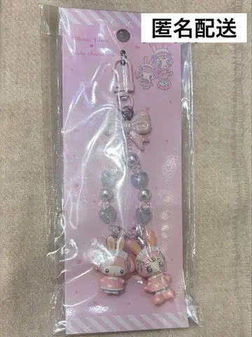 메조피아노 x 산리오 캐릭터즈 키링 마이멜로디 x 베리에짱