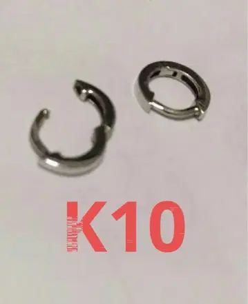 K10 후프 귀걸이
