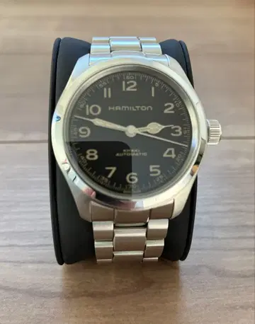 [ 새상품급, 보증부 ] Hamilton 카키 필드 머프 38mm