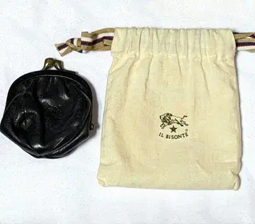 IL BISONTE 가마구치 코인 케이스 동전 지갑