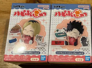 하이큐!! 하피피규어 vol.2 코즈메 켄마 쿠로오 테츠로 세트