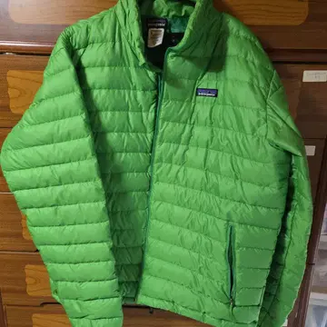 patagonia 다운 자켓 L 그린