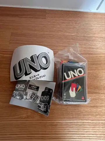 [ 미사용 새상품 ] UNO 가챠가챠 레트로