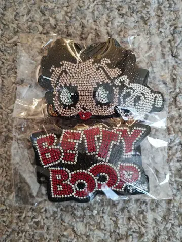 베티 붑 큐빅 키링 2종 세트