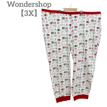 익명 배송 Wondershop [ 3X ] 프린트 팬츠 룸웨어 코튼