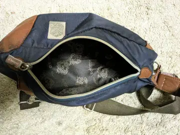 네이비 바디백 웨스트 파우치