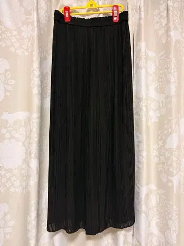 플리츠 블랙 바지 ikka M 사이즈