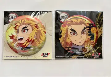 귀멸의 칼날 글리터 캔뱃지 점프샵 jump SHOP 렌고쿠 쿄쥬로