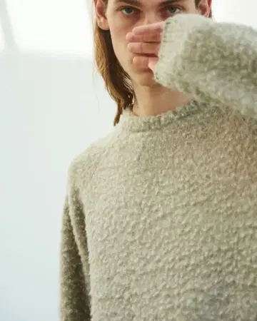 새상품급 BATONER 내핑 울 니트 SIZE 3