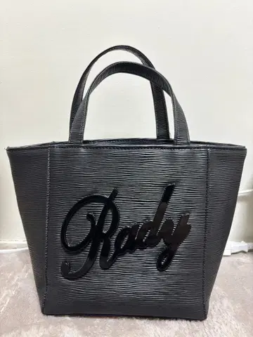 Rady 블랙 토트백 로고