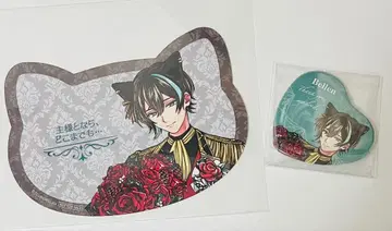 악마 집사와 검은 고양이 아쿠네코 베렌 난자타운 캔뱃지 클리어 카드