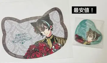 악마 집사와 검은 고양이 아쿠네코 베렌 난자타운 캔뱃지 클리어 카드