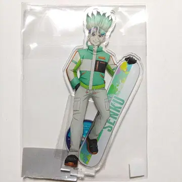 Dr.STONE 이시가미 센쿠 아크릴 스탠드 프린세스 카페 스노우보드