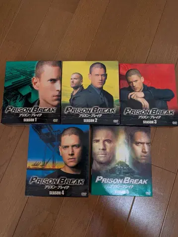 프리즌 브레이크 전 시즌 DVD 세트 컴팩트 박스