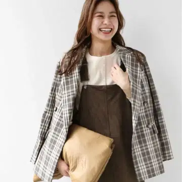 JOURNAL STANDARD relume 체크 W 자켓 38