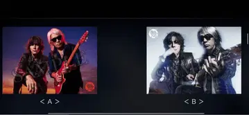 B'z LIVE2025 FYOP 라이브 회장 한정판 포스터 A+B