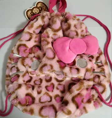 헬로키티 레오파드 무늬 페이스 백팩 2014