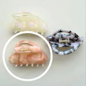 완판 POTETE studs Heart clip 코랄