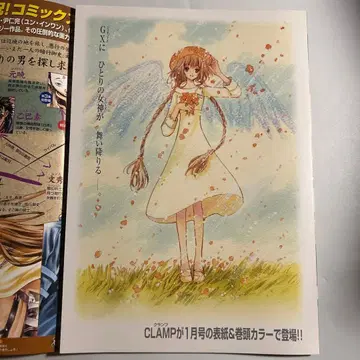 선데이 GX 특별 편집호 CLAMP 코바토 (가칭) 예고 컬러 블랙 라군