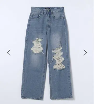 JEANASIS 크러쉬 스트레이트 데님