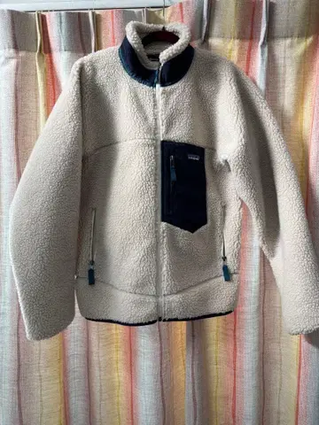 patagonia 플리스 자켓 S 크림