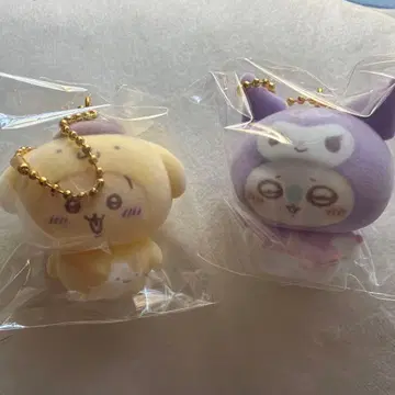 치이카와 산리오 시크릿 플로키 마스코트 참 토끼 모몽가