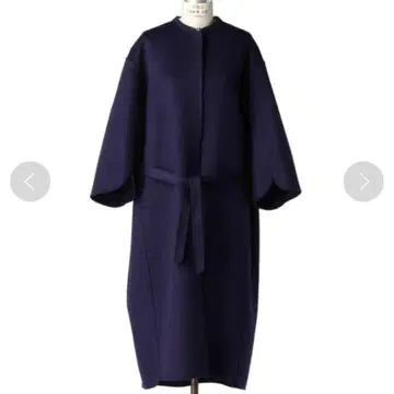 Draeven 보라색 롱 코트