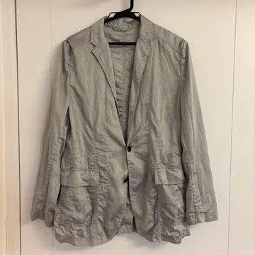 실버 테일러드 자켓